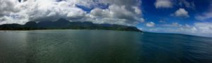 Hanalei Bay on Kauai.