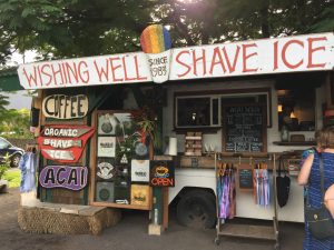 Wishing well shaved ice.