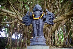 Statue at Himalyan Academy.