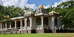 The Iraivan Temple at the Himalayan Academy.