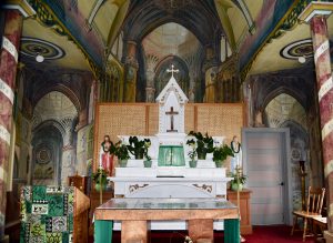 The Altar at St; Benedict Catholic Church on the Big Island