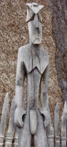 An interesting statue at Pu’uhonua o Honaunau National Historical Park