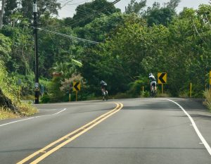 Ironman training in Kona.