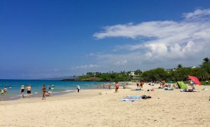 Hapuna Beach on the Big Island, HI.