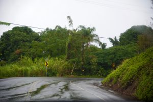 Rain on the west side of the Big Island.