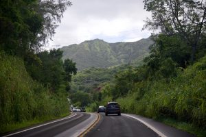 Roads in Kauai.