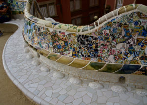 Gaudi's Most Comfortable Bench - ⁨Park Güell⁩