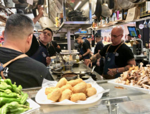 Quim Marquez Making the Eggs - El Quim de la Boqueria