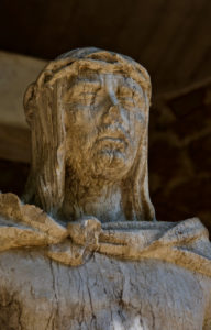 Statue Missing a Nose - Montserrat