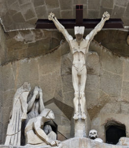 The Crucifixion - The Passion Facade - Sagrada Familia