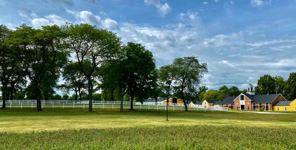 Scenic view of St. James Farm Warrenville IL